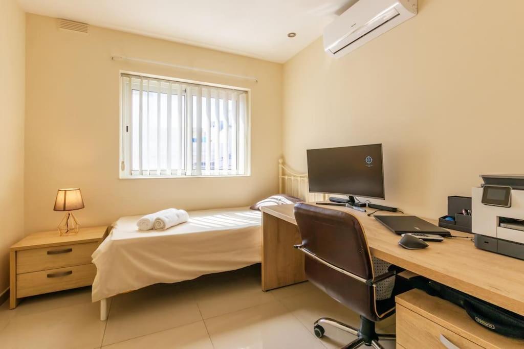 Modern 3 Bedroom Apartment Close To Paceville And Beach Is-Swieqi ภายนอก รูปภาพ